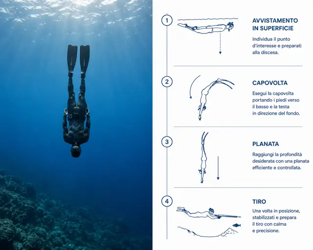 Caduta in apnea: come si esegue e quando usarla