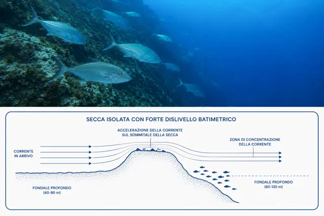 Ricciola in apnea: comportamento, stagionalità e tecniche di caccia